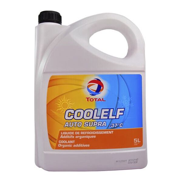

Антифриз Total COOLELF AUTO SUPRA -37°C G12 5л