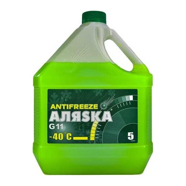 

Антифриз Аляsка ANTIFREEZE-40 зеленый 5 л/4.9 кг