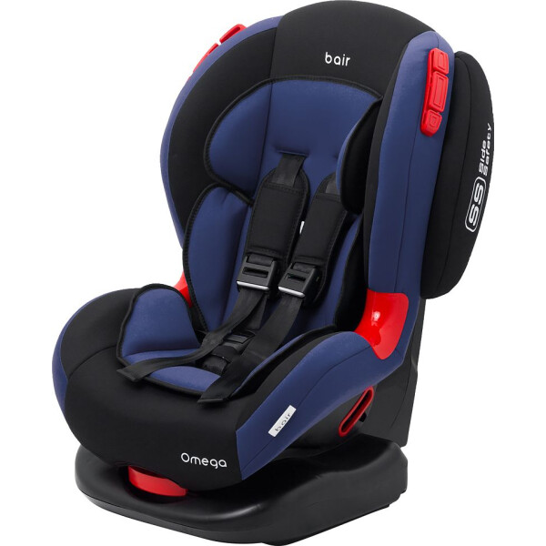 

Детское автокресло Bair Omega 1/2 (9-25 кг) DO2437 черный - индиго