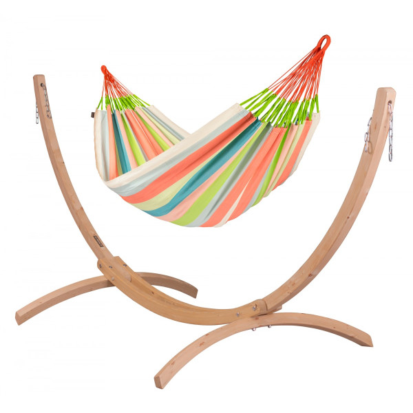 

Гамак со стойкой La Siesta (DOH188CNS201) coral
