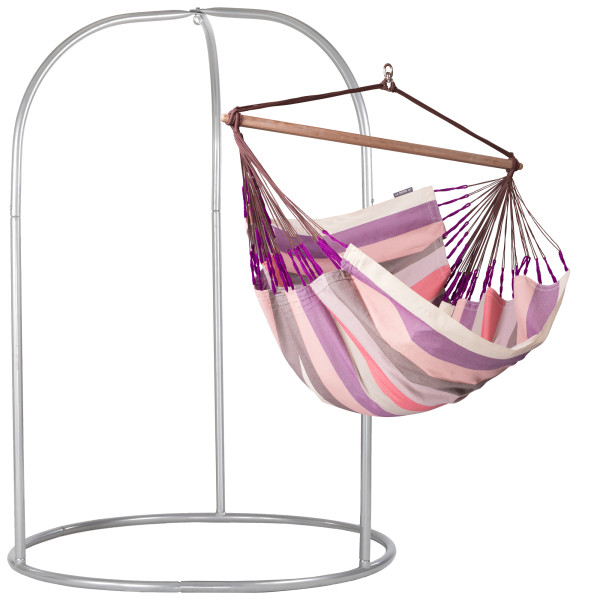 

Гамак стул со стойкой La Siesta (DOL217ROA168) plum