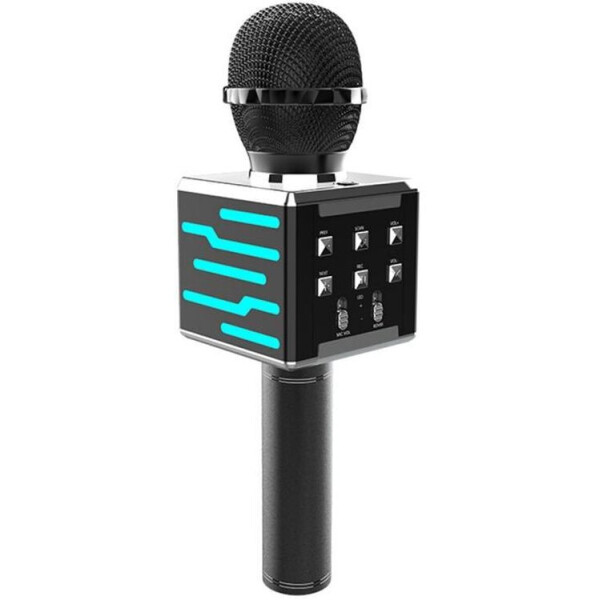 

Беспроводной светящийся микрофон для караоке DSP DS-868 Black