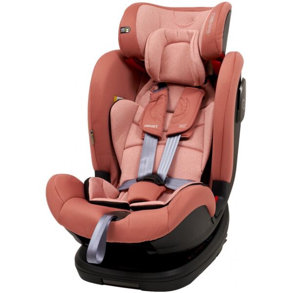 

Автокресло EasyGo Convert izofix 0-36 9024-ECis-08, Rose, розовый (17853)
