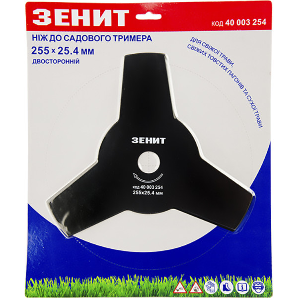 

Нож для триммера Зенит 255х25.4 мм 40003254