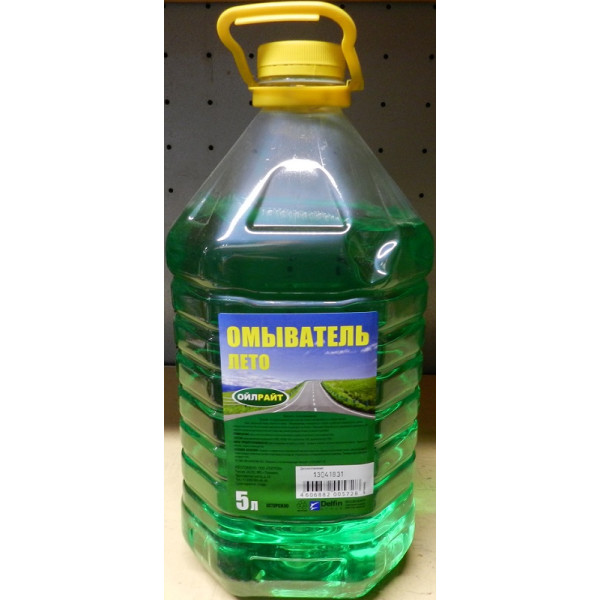 

Жидкость стеклоомывателя летняя OIL RIGHT (5 л)