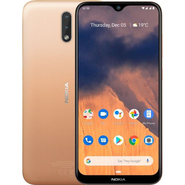 

Nokia 2.3 2/32GB Gold (золотой)