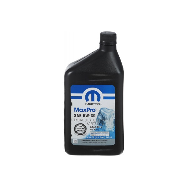 

Mopar MAXPRO SAE 5W-30, 0.9л (XO5W205QSP)