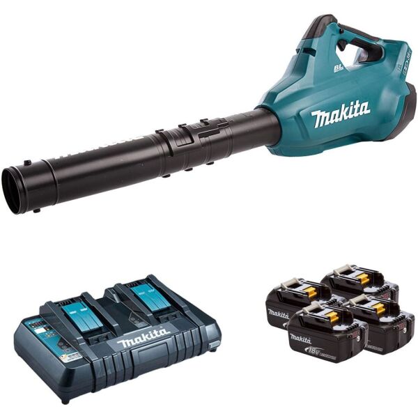 

Воздуходувка аккумуляторная Makita DUB362PT4 LXT, 18В+18В, 6 шв.