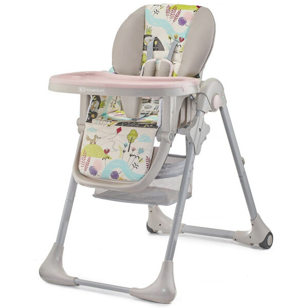 

Стульчик для кормления Kinderkraft Tastee Pink Leaf (KHTAST00PNK0000)