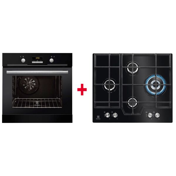 

Духовой шкаф Electrolux EZB53430AK+GPE363NK