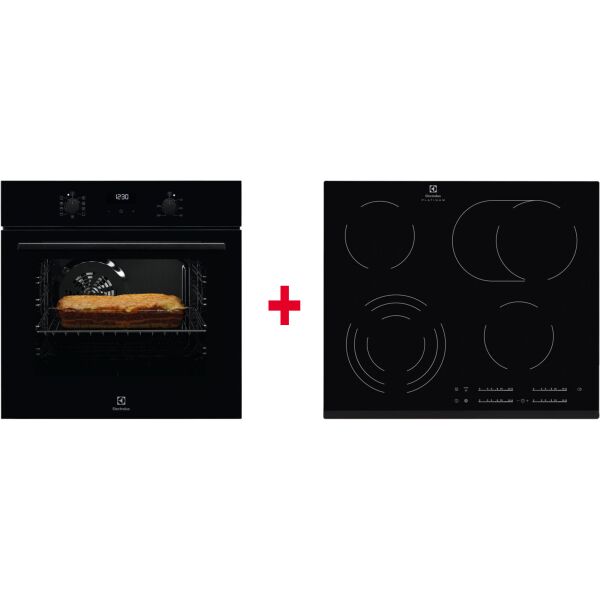 

Духовой шкаф Electrolux OEF5E50Z + EHF 96547 FK