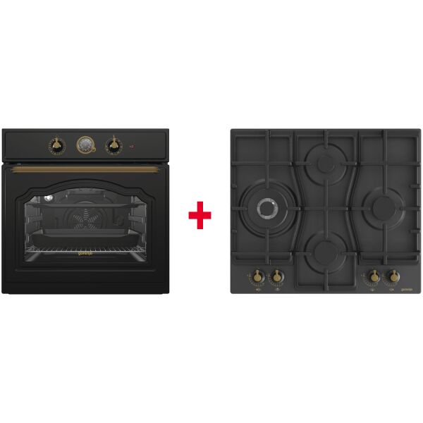 

Духовой шкаф Gorenje BO 7732 CLB Classico + GW6D42CLB