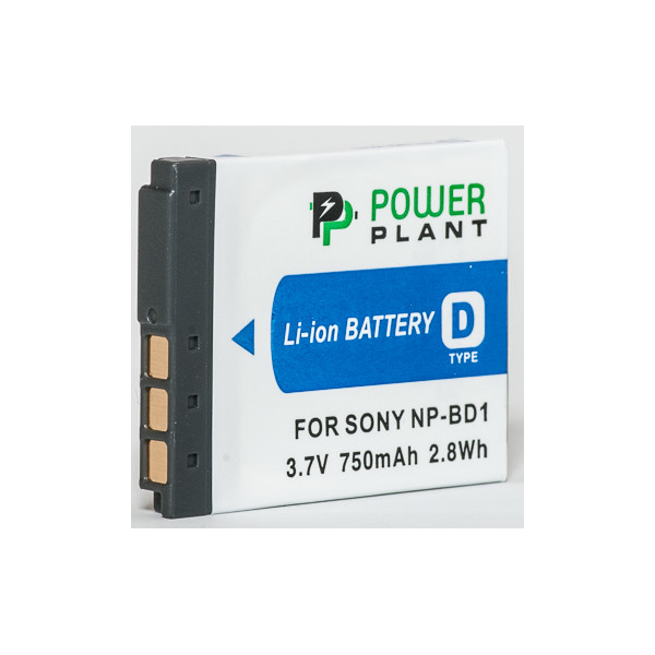 

PowerPlant Sony NP-BD1, NP-FD1 750mAh DV00DV1204