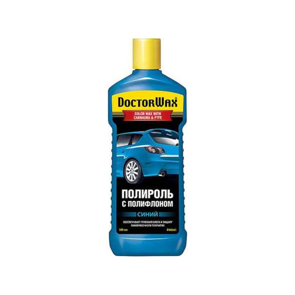 

Цветная полироль Doctror wax DW8441 (синий) 300 мл.