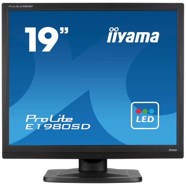 

Монитор 19" Iiyama ProLite E1980SD-1 Black