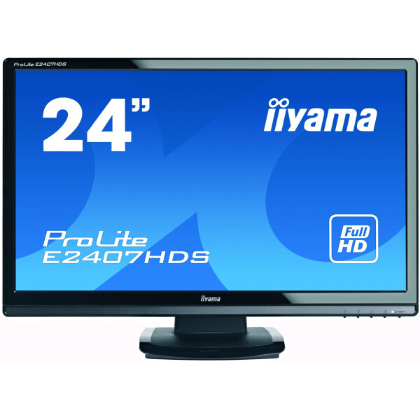 

24" Iiyama E2407HDS Black