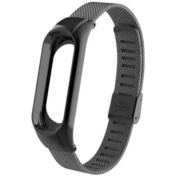 

Ремешок UWatch Metal Mesh Band For Mi Band 3 Black