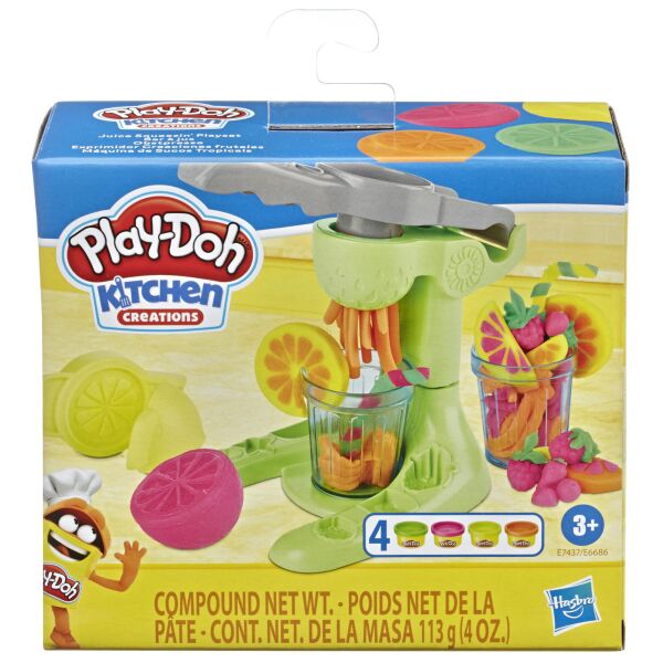 

Игровой набор Hasbro Play-Doh Любимые блюда Juice Squeezin Playset (E6686_E7437)