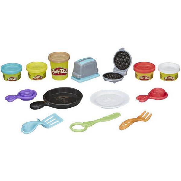 

Игровой набор Hasbro Play-Doh Кухонные принадлежности TOAST N WAFFLES SET (E7253_E7274)