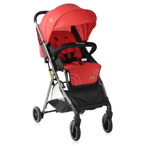 

Детская коляска прогулочная Lorelli FELICIA (red)