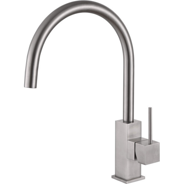 

Смеситель кухонный Fabiano FKM 50 S/Steel Inox нержавеющая сталь