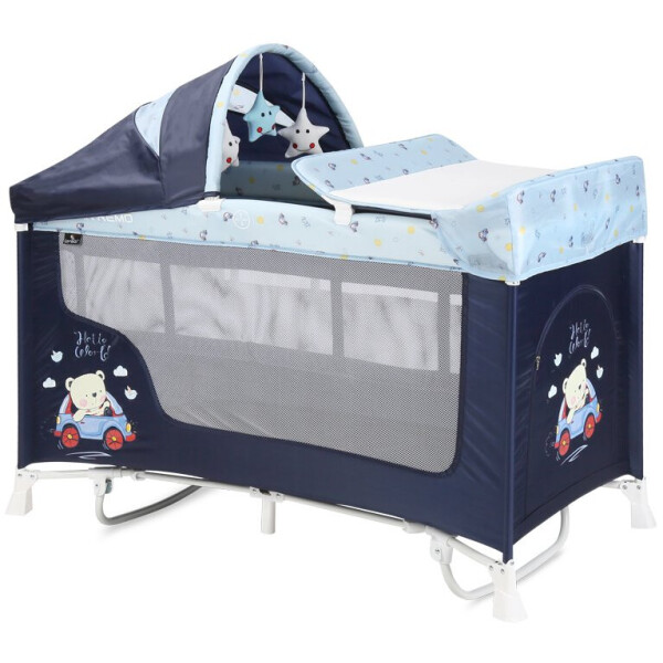 

Манеж Lorelli SAN REMO 2L ROCKER (blue bear)