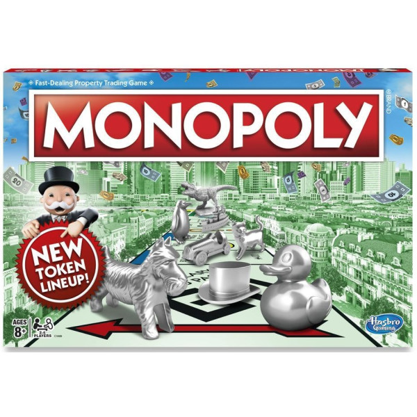

Экономическая игра Hasbro Монополия Классическая версия, обновленная рус. язык (C1009)
