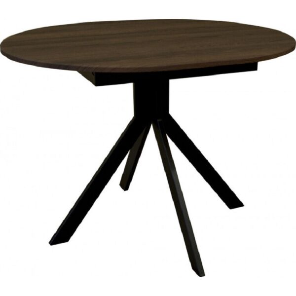

Стол обеденный Eagle Camellia black/brown 1100(1500)х900 (E3513)