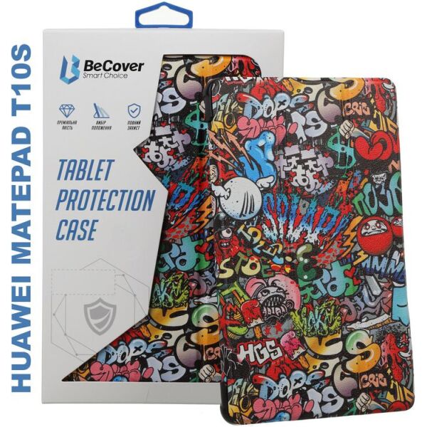 

BeCover Smart Case для Huawei MatePad T10s Graffiti (705940)