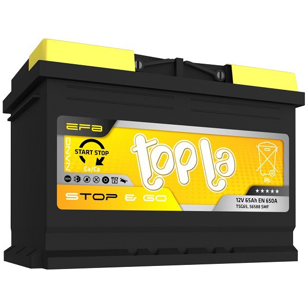 

Topla 65 Ah/12V EFB Euro (0) 112065