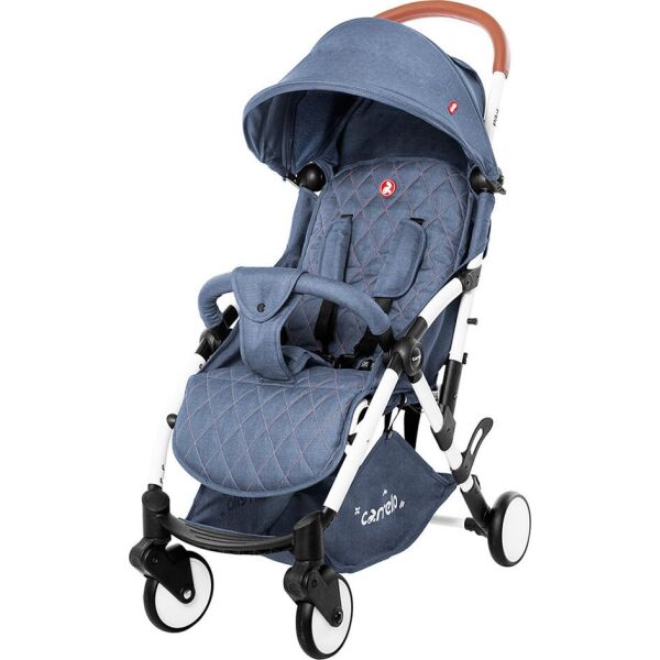 

Коляска прогулочная CARRELLO Pilot CRL-1418/1 Denim Blue + дождевик (голубая)