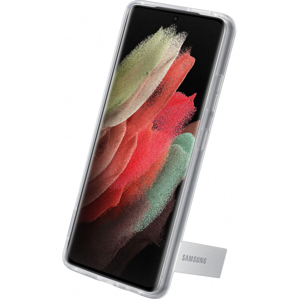 

Чехол Samsung S21 Ultra Clear Stand Transpar. EF-JG998CTEGRU