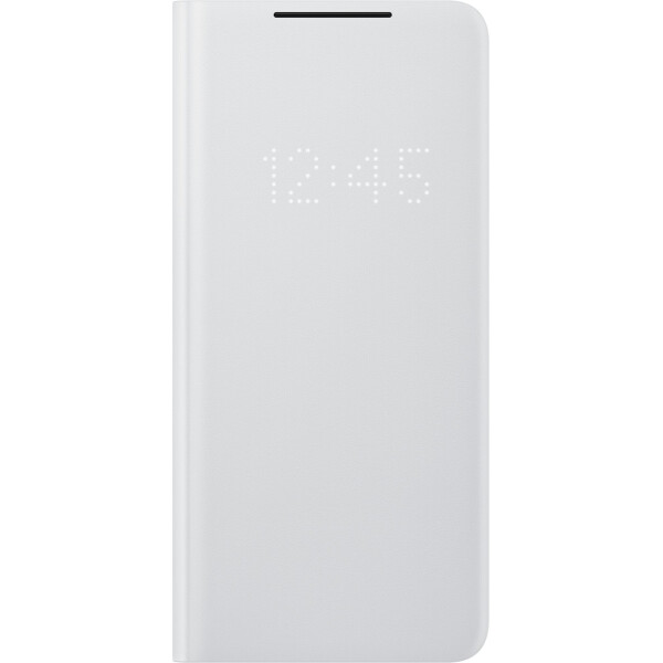 

Чехол Samsung S21 Ultra Smart LED View L.Gray EF-NG998PJEGRU