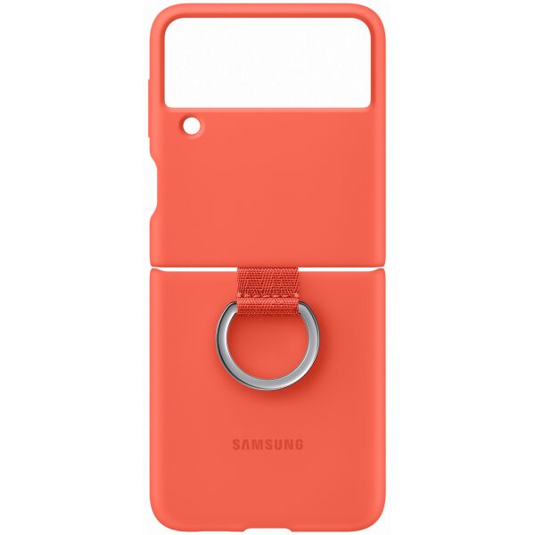 

Чехол Silicone & Ring Coral для Z Flip3 (EF-PF711TPEGRU)