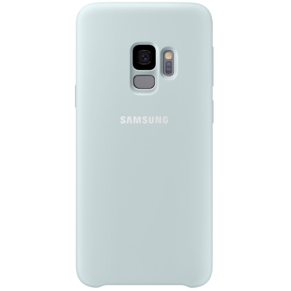 

Чехол Samsung S9 Silicone Blue EF-PG960TLEGRU