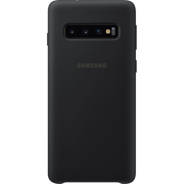 

Samsung S10 Silicone Cover Black EF-PG973TBEGRU