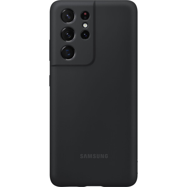 

Чехол Samsung S21 Ultra Silicone Cover Black EF-PG998TBEGRU
