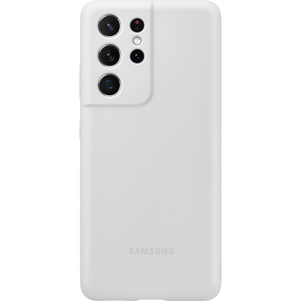 

Чехол Samsung S21 Ultra Silicone Cover L.Gray EF-PG998TJEGRU