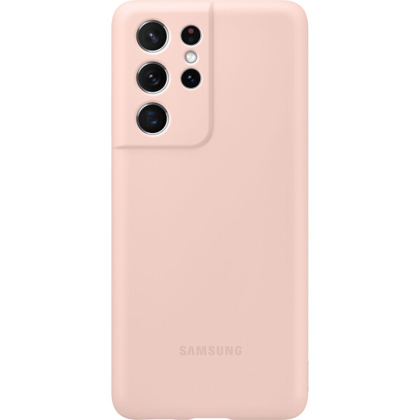

Чехол Samsung S21 Ultra Silicone Cover Pink EF-PG998TPEGRU