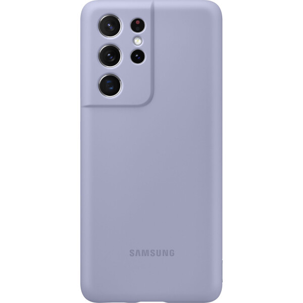 

Чехол Samsung S21 Ultra Silicone Cover Violet EF-PG998TVEGRU
