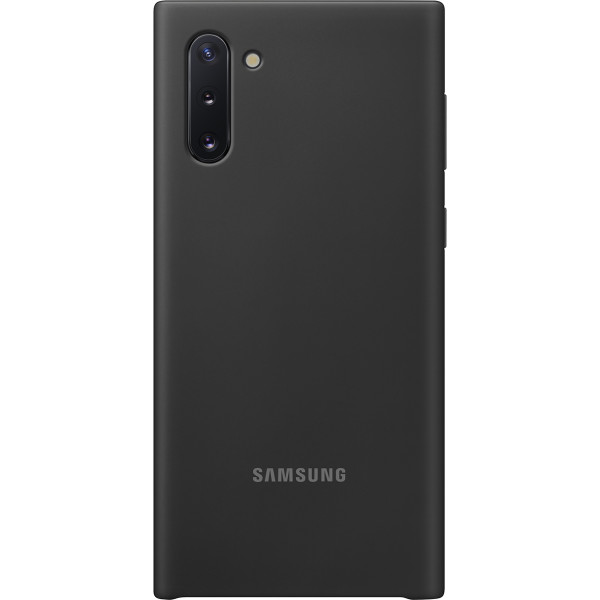 

Чехол Samsung Note10 Silicone Cover Black EF-PN970TBEGRU