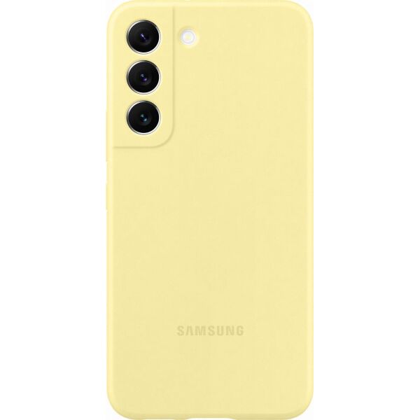 

Чехол Samsung Silicone Butter Yellow EF-PS901TYEGRU для S22