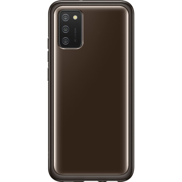 

Чехол Samsung Soft Clear Cover Black для A02s (EF-QA025TBEGRU)
