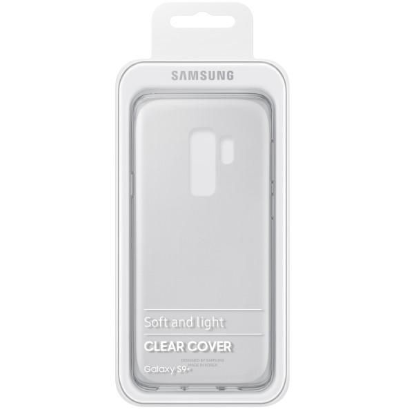 

Samsung S9+ Clear Transparent EF-QG965TTEGRU