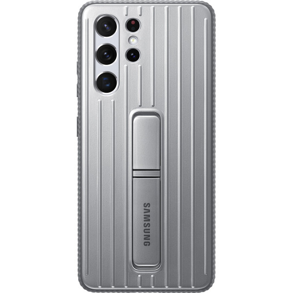 

Чехол Samsung S21 Ultra ProtectiveStand L.Gray EF-RG998CJEGRU