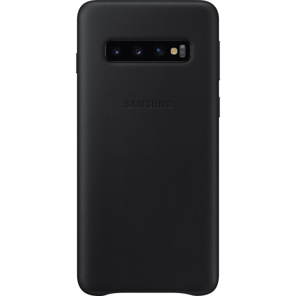 

Samsung S10 Leather Cover Black EF-VG973LBEGRU