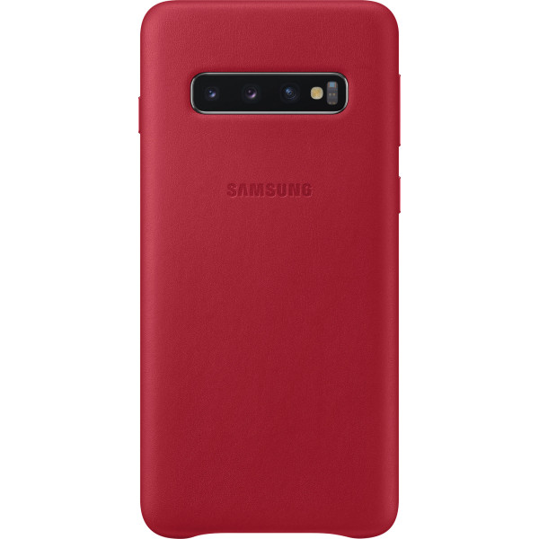 

Samsung S10 Leather Cover Red EF-VG973LREGRU
