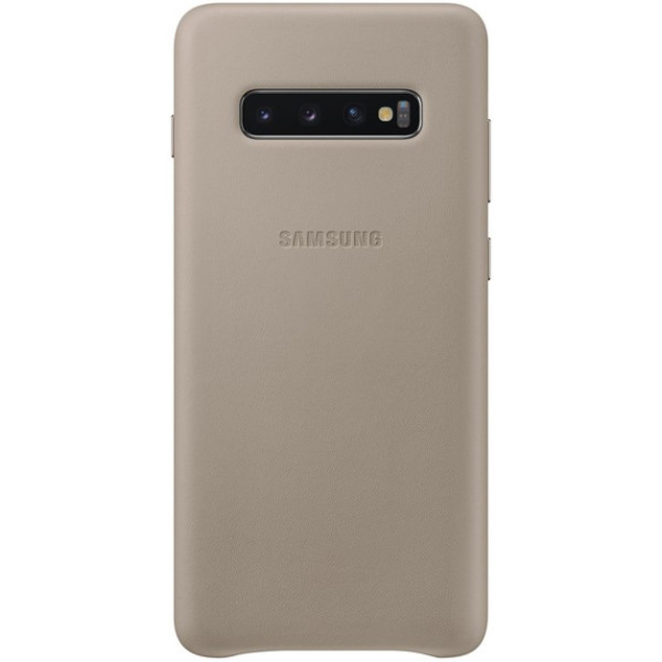 

Samsung S10 Plus Leather Gray EF-VG975LJEGRU