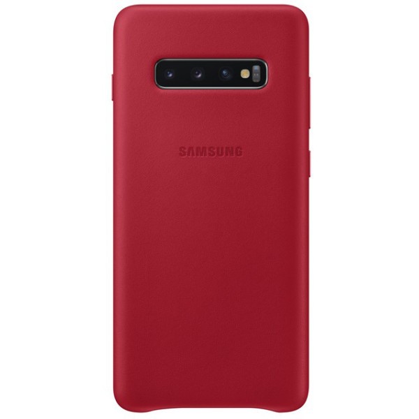 

Samsung S10 Plus Leather Red EF-VG975LREGRU