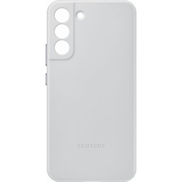 

Чехол Samsung Leather Light Gray EF-VS906LJEGRU для S22 Plus